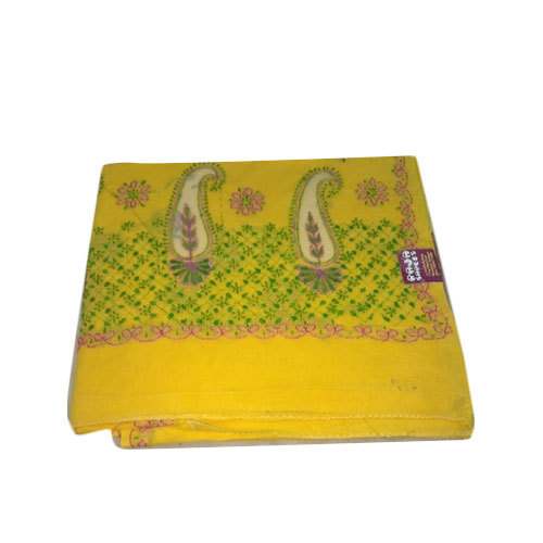 Ladies Chikan Cotton Saree