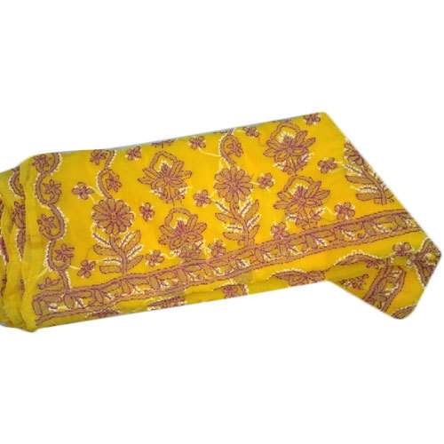 Ladies Chikan Georgette Saree