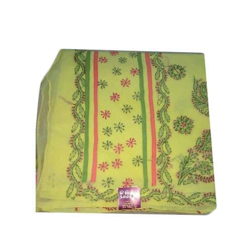 Ladies Embroidered Chikan Saree