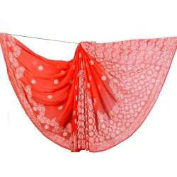 Ladies Fancy Chikan Saree