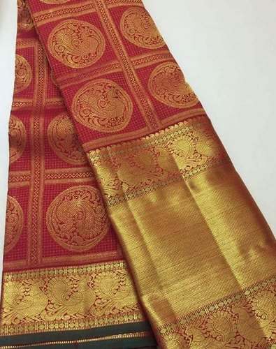 Latest Arrival South Indian Wedding Saree by Sanskruti Creations