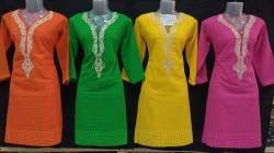 Jorjhat Chikan Kurtis