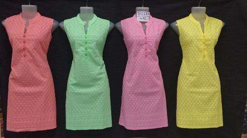 Lucknowi Style Chikan Kurtis