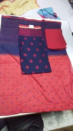 Printed suit material