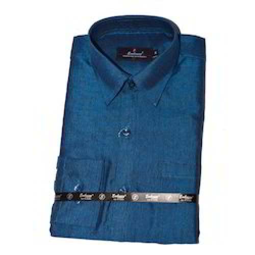 dark blue plain shirt