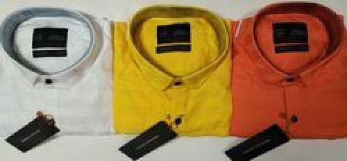satin panel club casual shirt