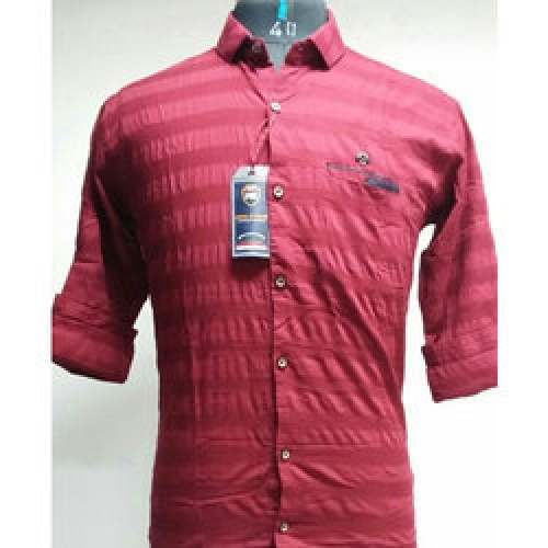 Weft panel shirt