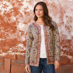 Cotton Quilted Reversible Jacket