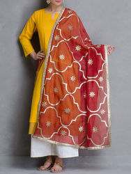 Gotta Patti Chanderi Dupatta