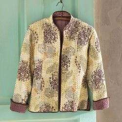 Kantha Quilted Reversible Jacket
