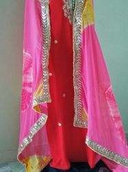 Pitten Work Chanderi Dupatta