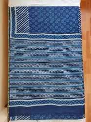  SICO Chanderi Saree Indigo