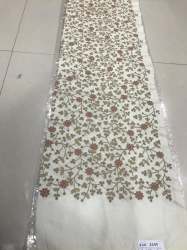 Sherwani Thai silk Embroidered Fabric 