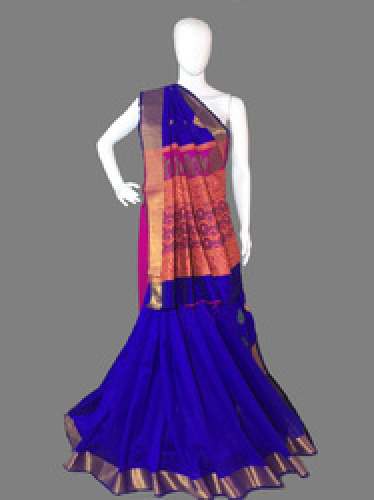 Designer Resham Embroidery Work Saree