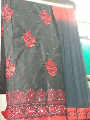 Function wear Embroidered Dress Material