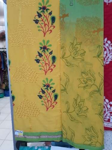 Printed Cotton Unstitched Dress Material 