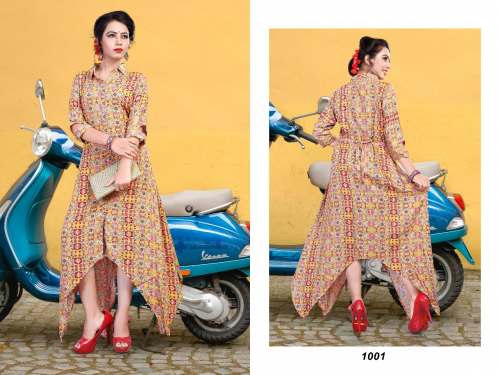 Exclusive Wester Style Rayon Kurtis by Fabhub Textile