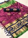Latest Collection of Cotton Silk Saree thumb 2