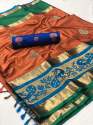 Latest Collection of Cotton Silk Saree thumb 3
