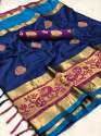Latest Collection of Cotton Silk Saree thumb 4