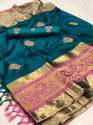 Latest Collection of Cotton Silk Saree thumb 6