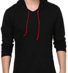 Hooded Full Sleeve T Shirt