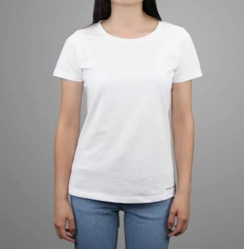 Ladies Cotton Round Neck T-shirts