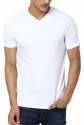 Plain White V-Neck T shirts For Men