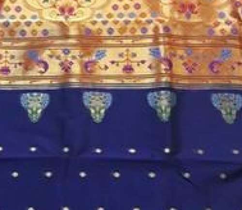 designer paithani saree by Puneree Sarees