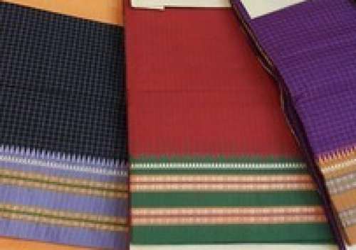 puneri handloom cotton saree