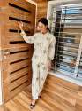 Khadi Cotton Co ord set for women thumb 3
