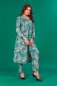 New Launch Of Beautiful Kurta Pent Or Co-Ord Set (Blue) thumb 1