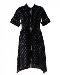 Beautiful Casual Black Cotton Kurtis