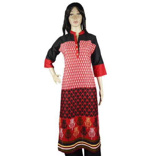 Fancy Cotton Printed Kurtis by Zada India