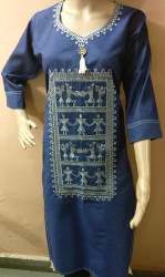 Ladies Denim Kurtis