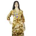 Straight Rayon Printed Kurtis