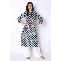 Designer Fancy Block Printed Kurti