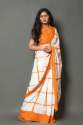 black-printed-checks-design-cotton-mulmul-saree