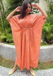 Designer Printed Long Kaftan 