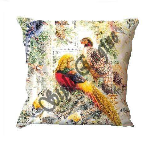 Bird Print Cushion Cover