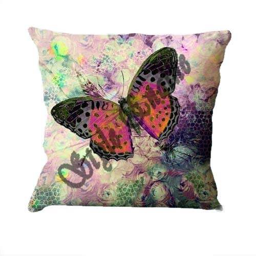 Printed Square Cushion Cover