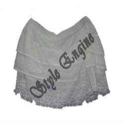 White Cotton Skirt