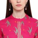 Buy Foil Print Kurti Palazzo Set By Khushal K thumb 2