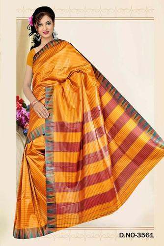 KB Fabrics Uniform Saree by KB Fabrics