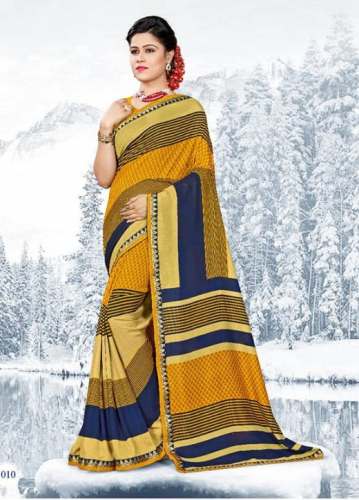 Buy Fancy Printed Saree At Wholesale Price by VS Fashion