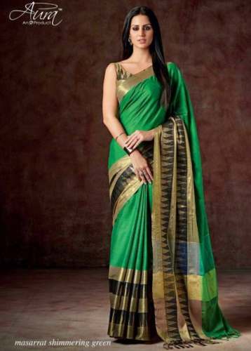 New Collection Aura Brand Saree At Wholesale Rate by VS Fashion