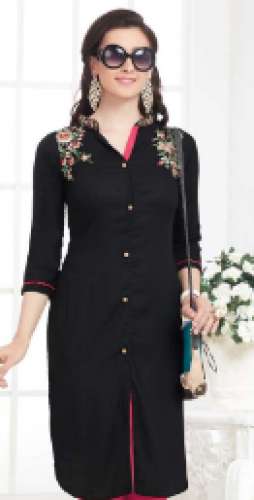 Ladies Fancy Cotton Kurti by Maa Collection