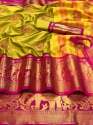 Fancy Aura Art Silk Party wear Saree thumb 5