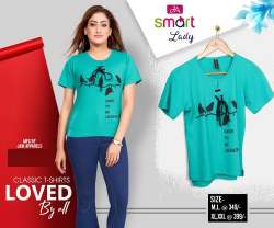 Printed Hosiery Girls T shirt