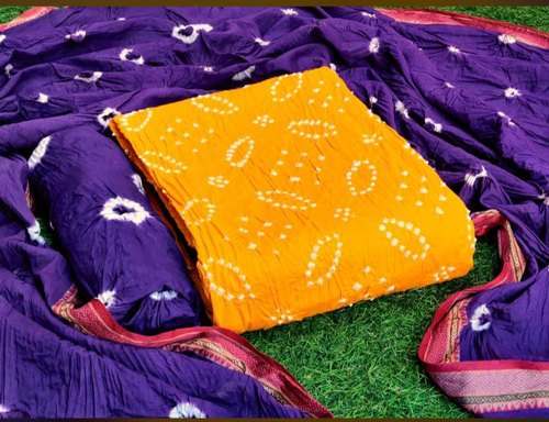 Traditional Bandhani Dress Material 